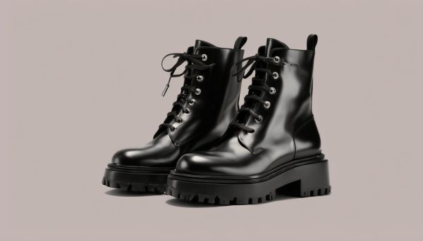Bottes de combat Prada femme : une audace raffinée pour 2026
