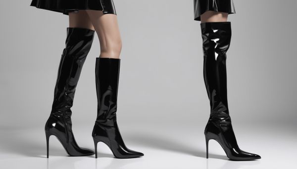 Élevez votre look avec des bottes à talon Prada femme